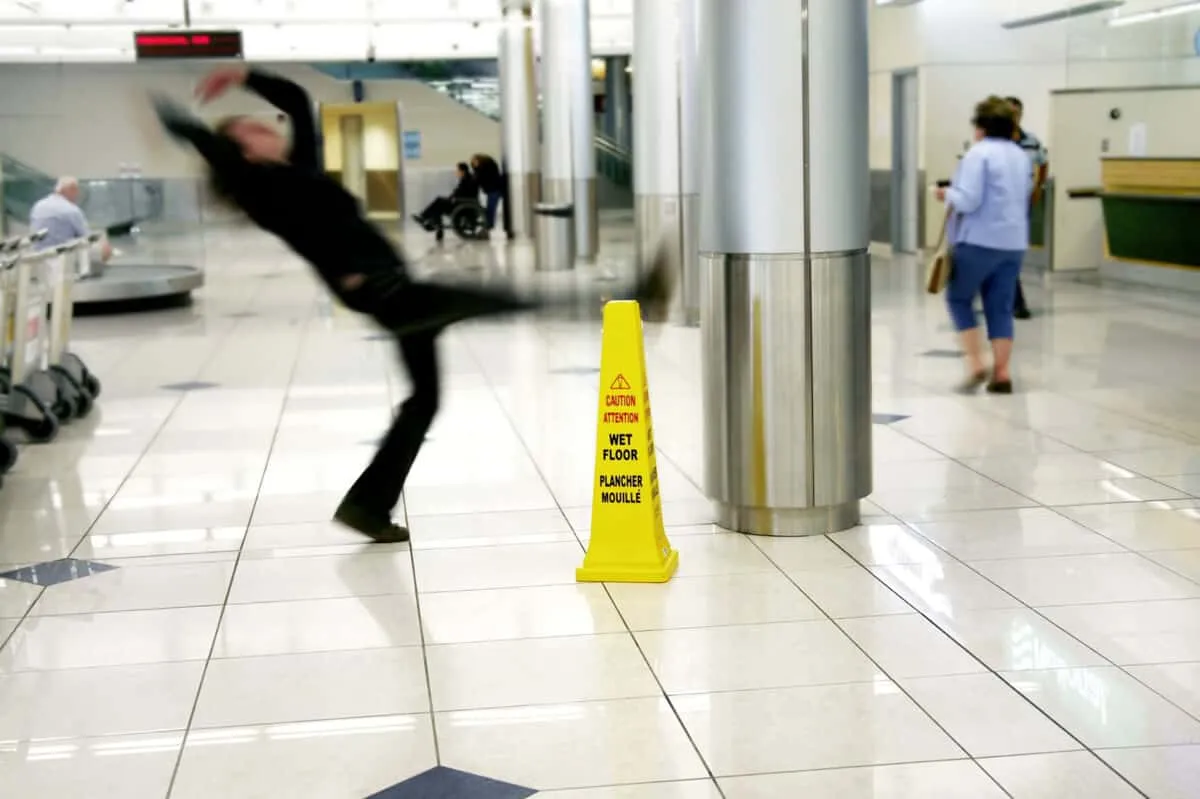 Slip and fall accident